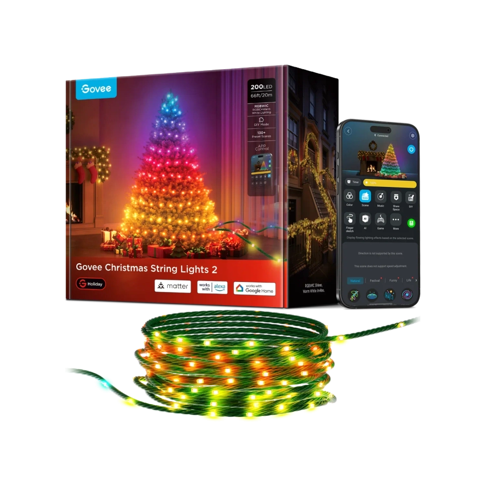 Govee Christmas String Lights 2