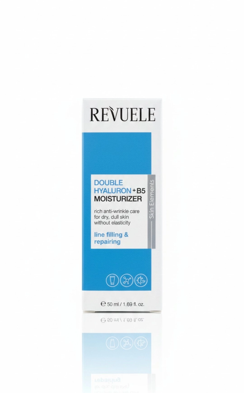 مرطب مزدوج الهيالورون + فيتامين B5Revuele – Double Hyaluron + B5 Moisturizer