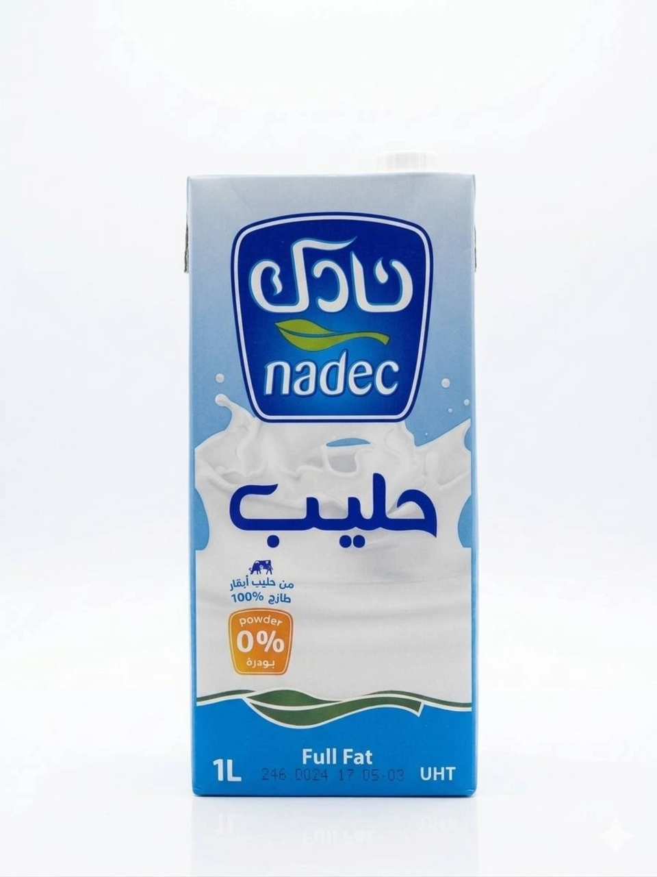 حليب لتر نادك *12