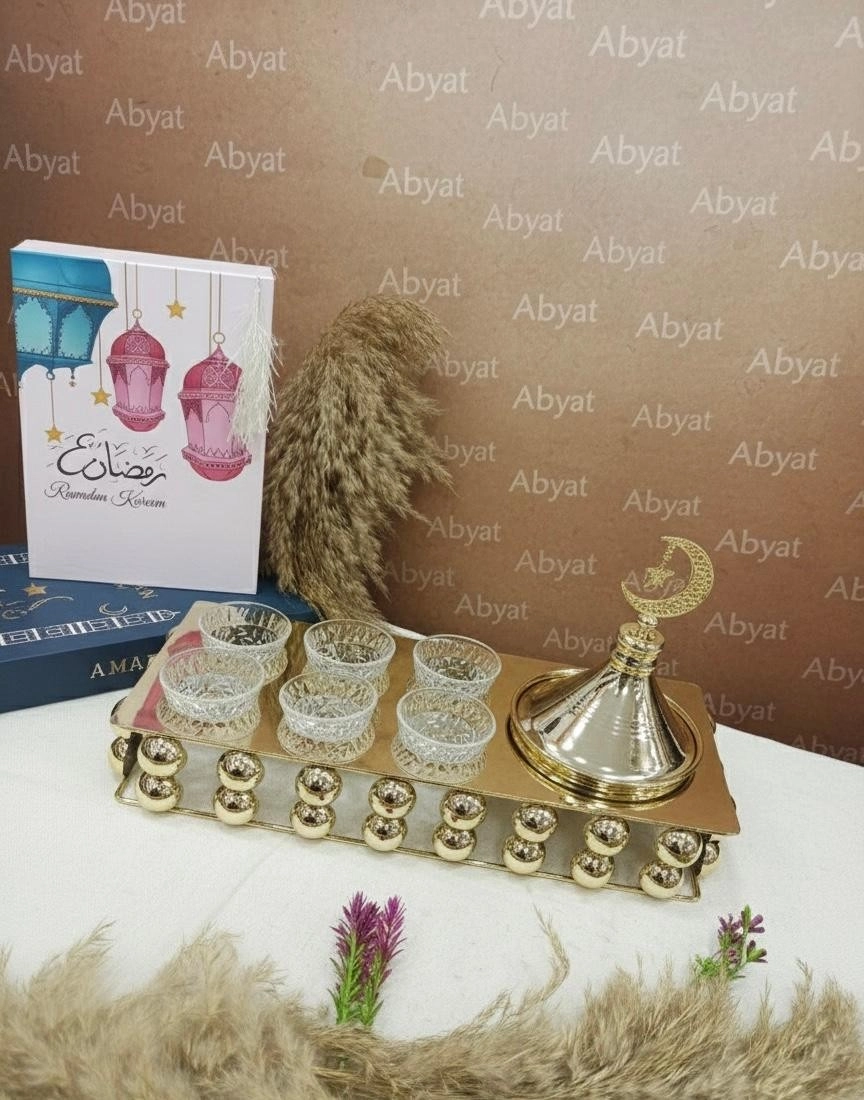 طقم للقهوة العربي وتمرية 