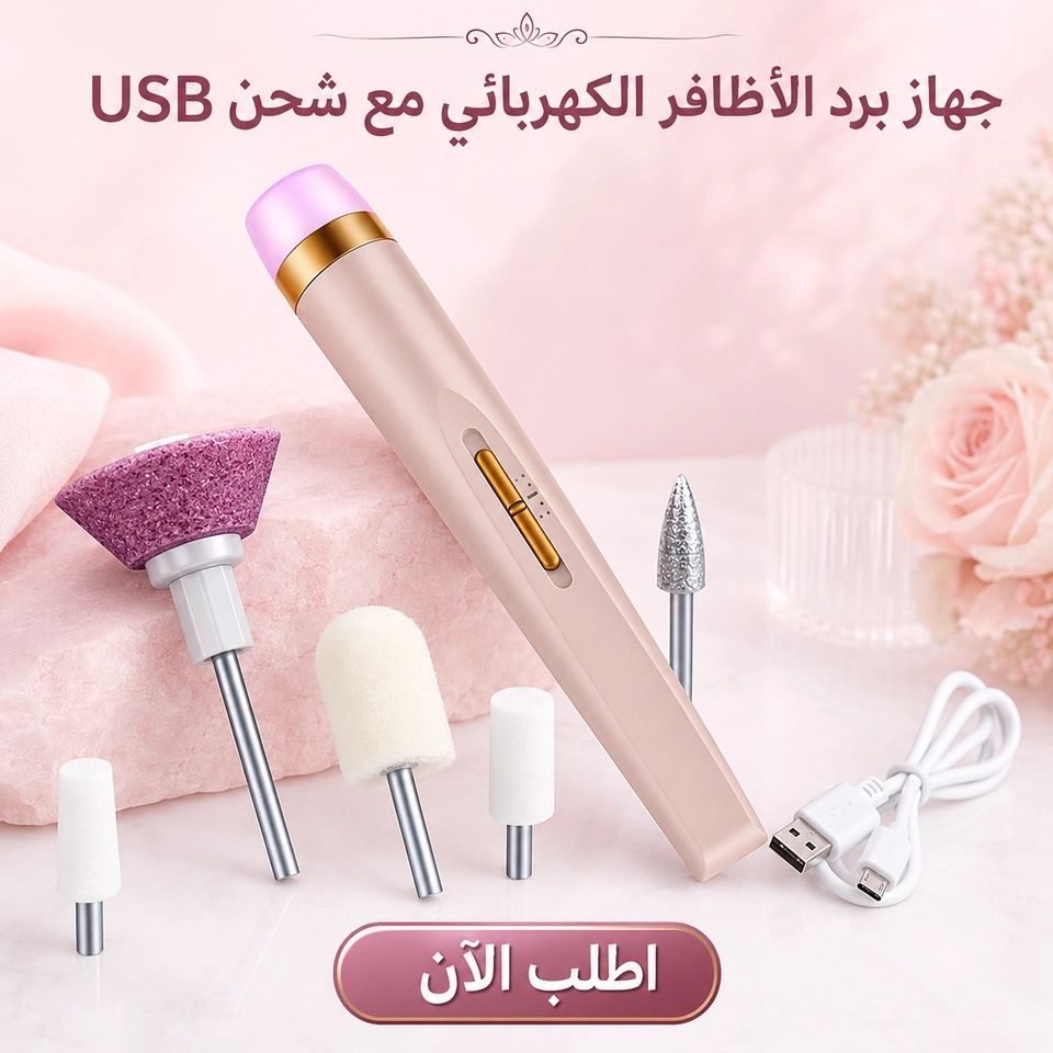 مبرد الأظافر الكهربائي بشحن USB