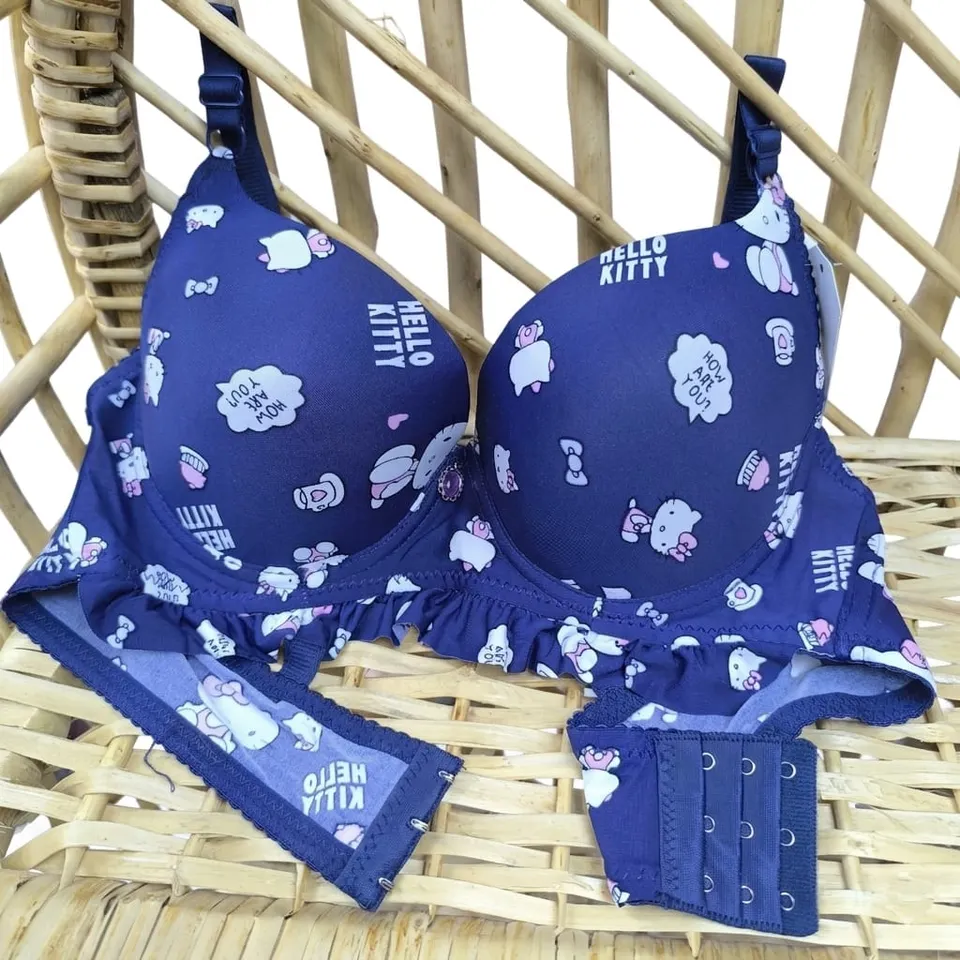 حمالة صدر حشوة نص دبل  فيها سيخ🎀