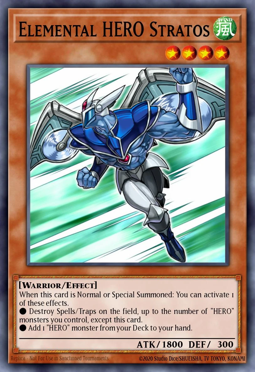 Elemental HERO Stratos - OP09-EN001 - Ultimate Rare - Unlimited