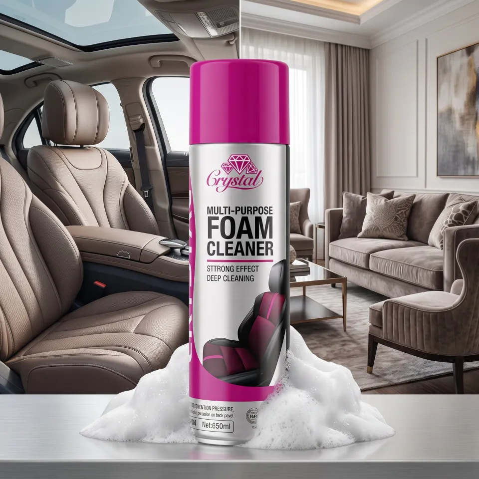 بخاخ منظف الفوم متعدد الاستخدامات كريستال (Crystal Multi-Purpose Foam Cleaner) - 650 مل