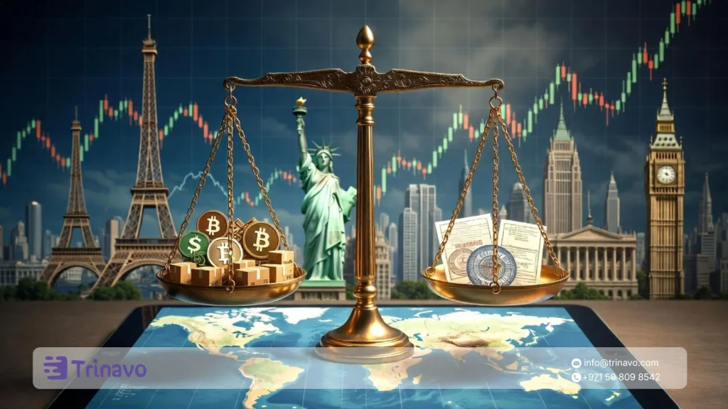 التباين العالمي في ضرائب التجارة الالكترونية
