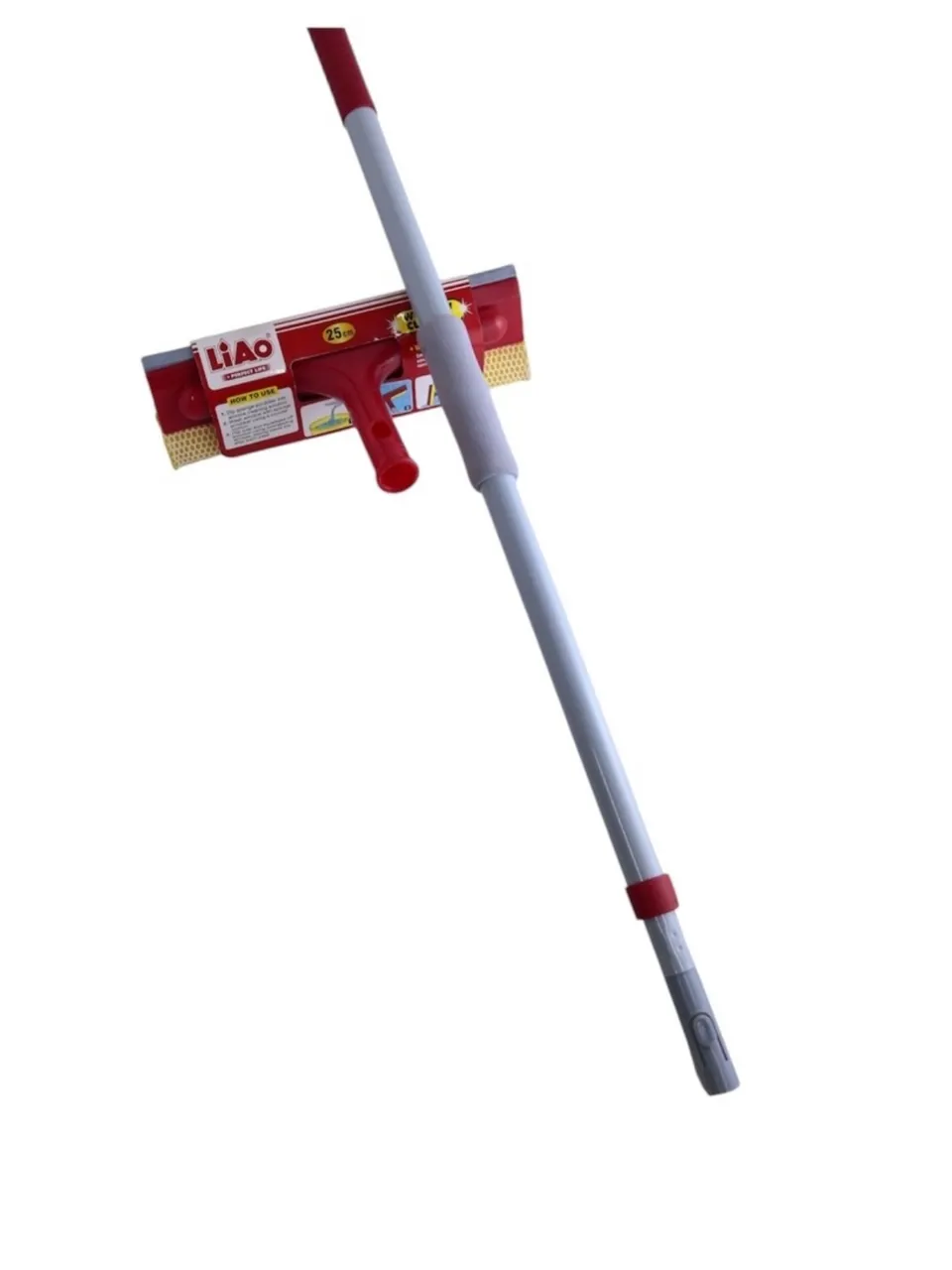 منظف نوافذ لياو بمقبض طويل