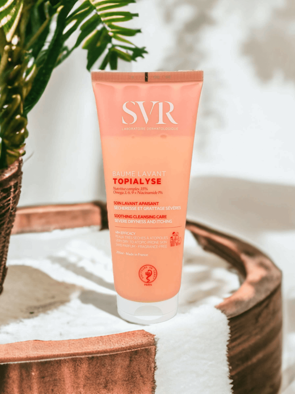 بلسم تنظيف للوجه والجسم من ماركة SVR