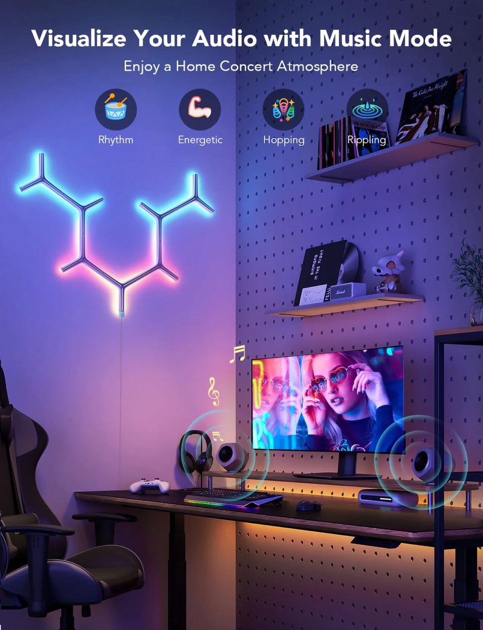 Govee RGBIC Glide Y Light