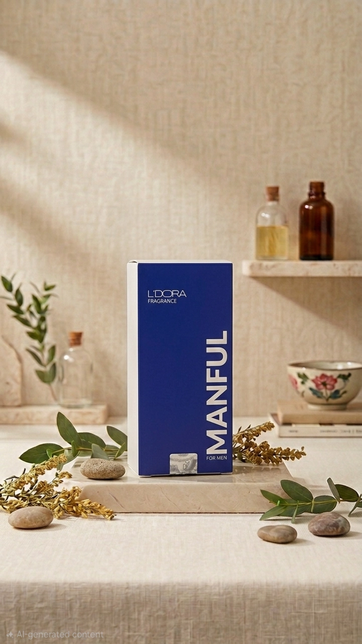مزيل عرق رجالي براس دوار موديل Manful من ليدورا -L'DORA Manful deodorant Roll-On For man