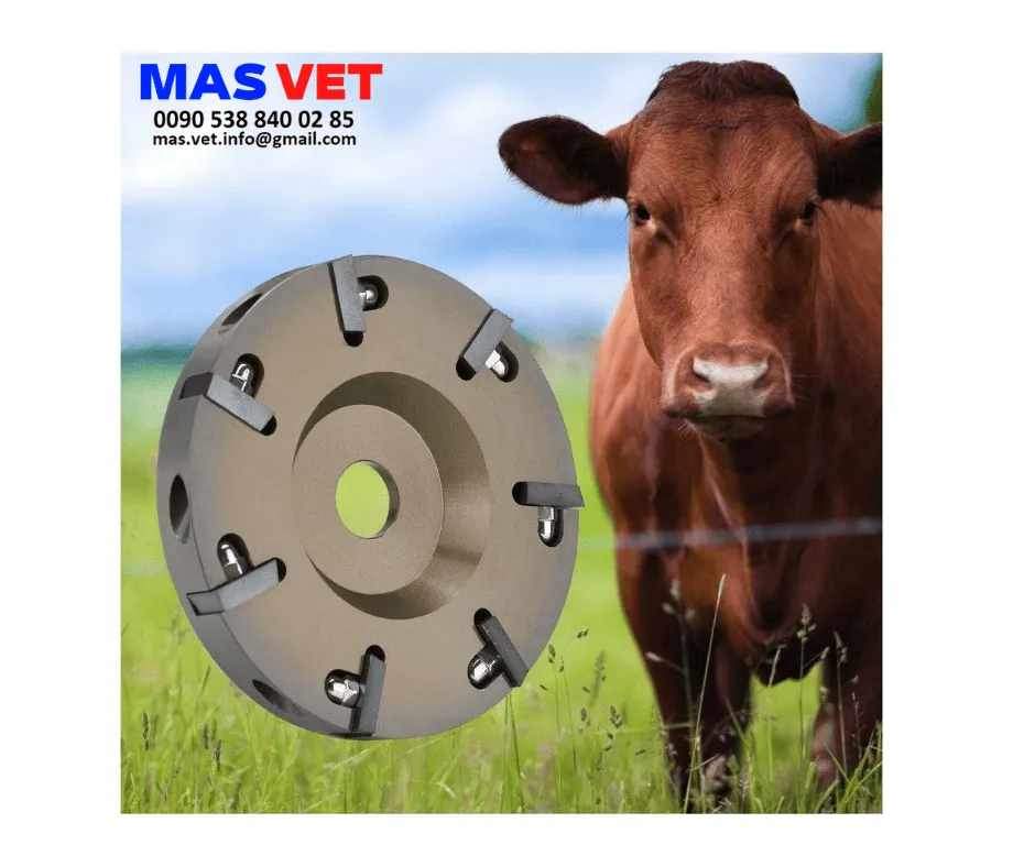 ديسك الحوافر  . 7 شفرات .. (يتوفر شفرات للتبديل عند التلف )