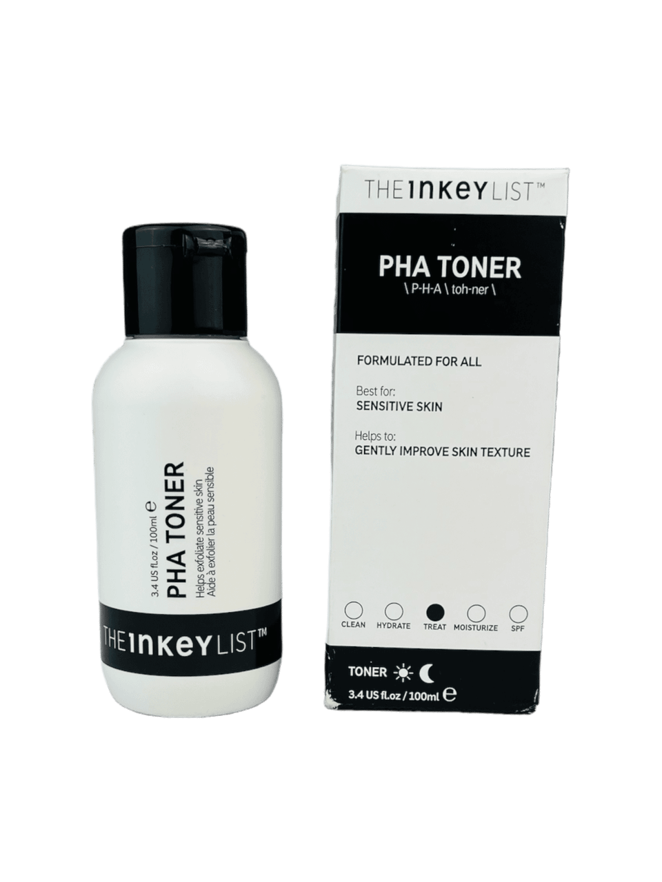 تونر مرطب بحمض البوليهيدروكسي من ماركة The Inkey List