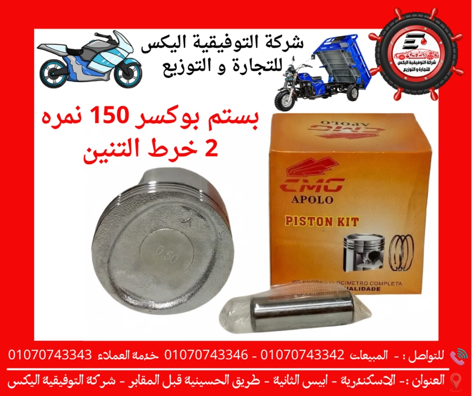 بستم بوكسر 150 نمره 2 خرط التنين