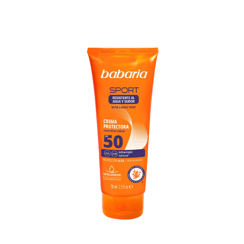 باباريا كريم الوجه سبورت 75 مل SPF50