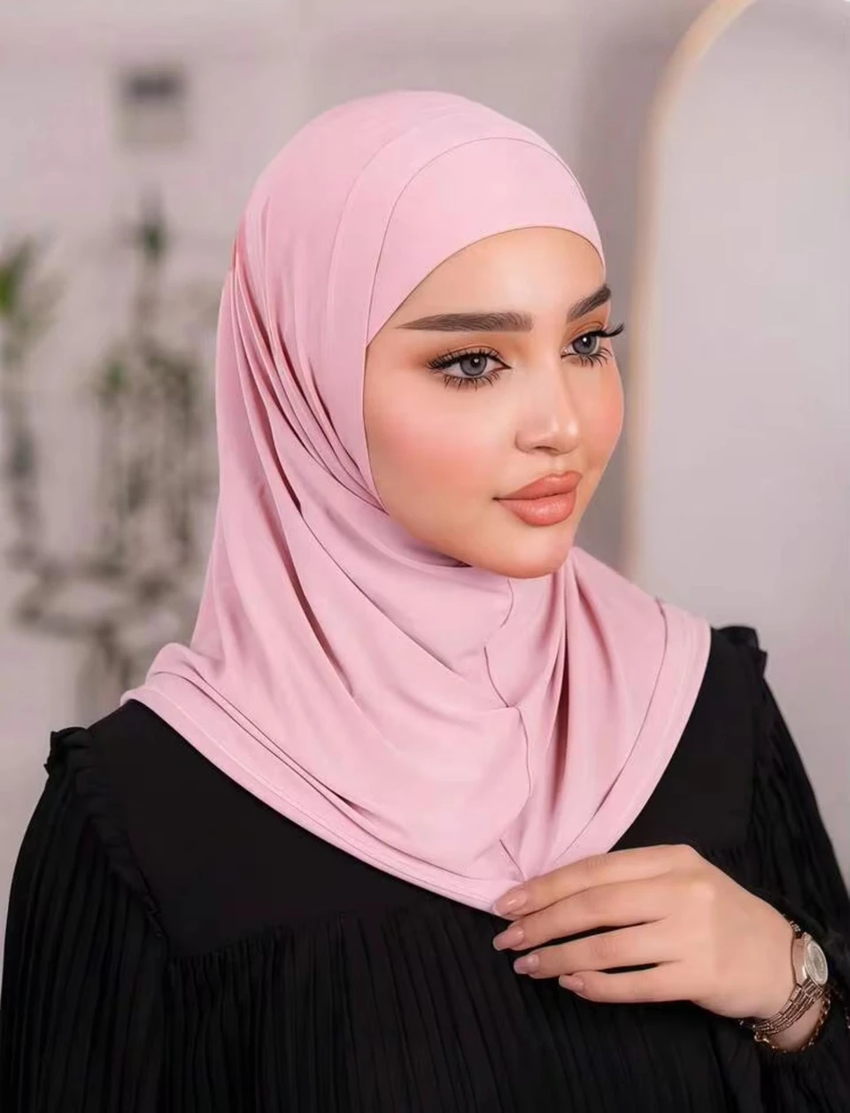 حجاب قطني قطعتين