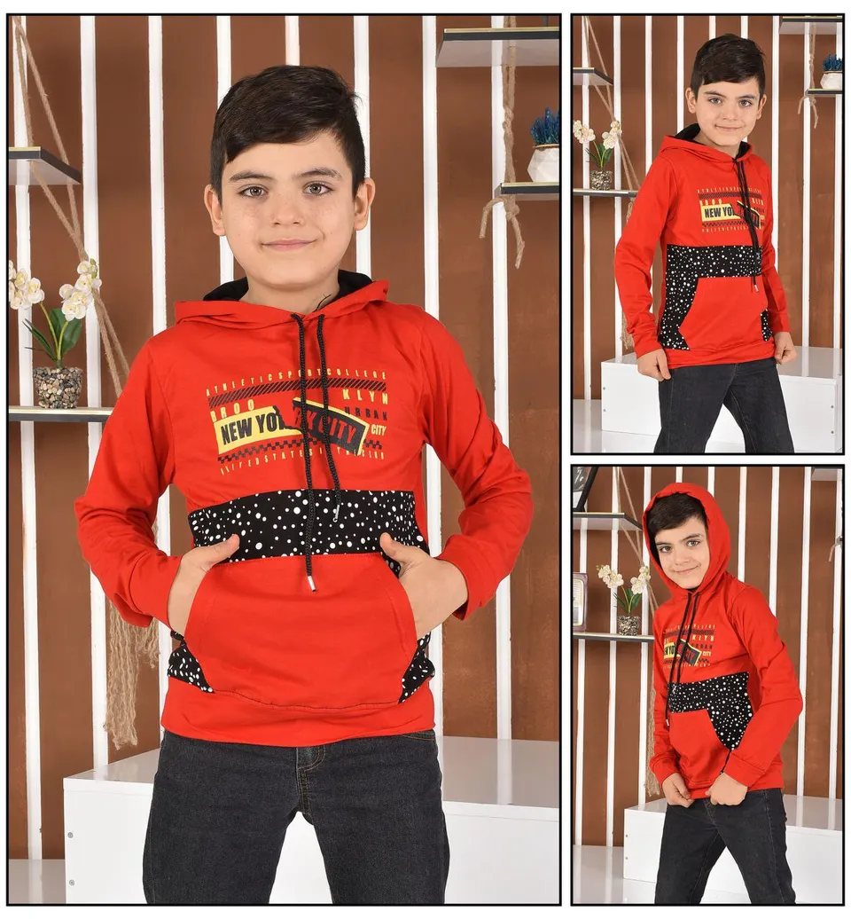 بلوزة صبياني ربيعية