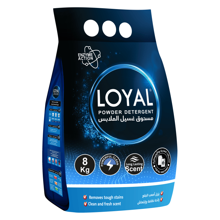 لويال مسحوق غسيل الملابس