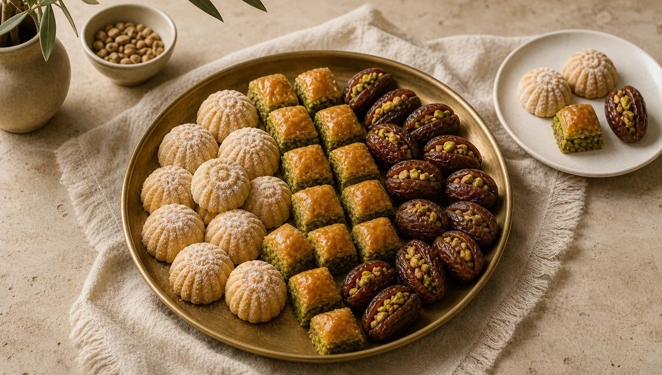 كيف ترتّب صينية عيد يتذكرها ضيوفك