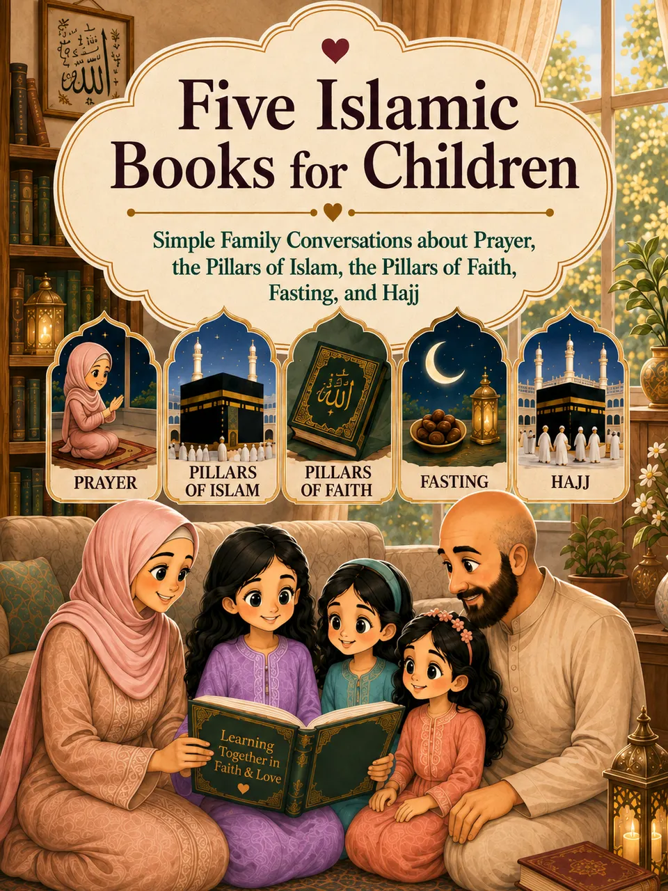 Five Islamic Books for Children