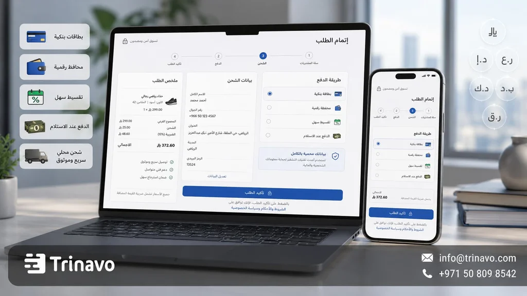 Payment gateway fees in Shopify and Trinavo