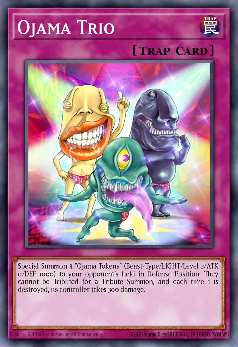 Ojama Trio - SR04-EN034 -Common - 1st Edition