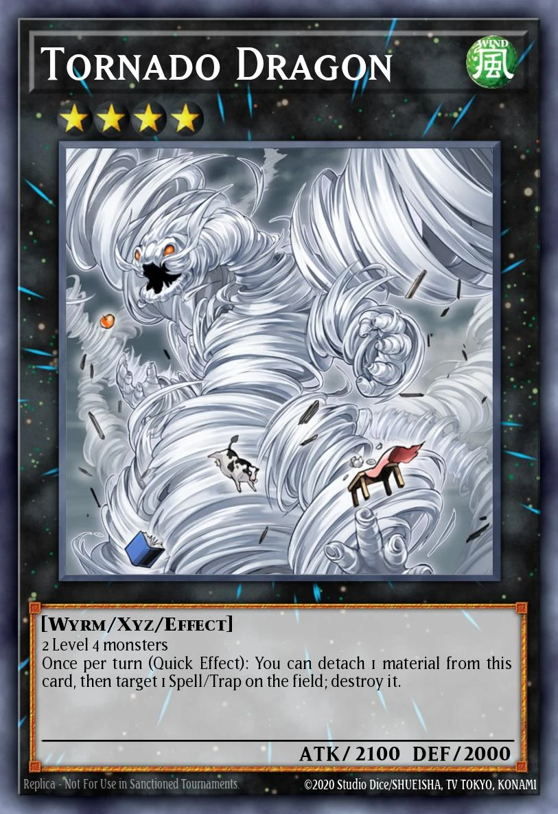 Tornado Dragon - CRBR-EN013 - Rare - 1st Edition