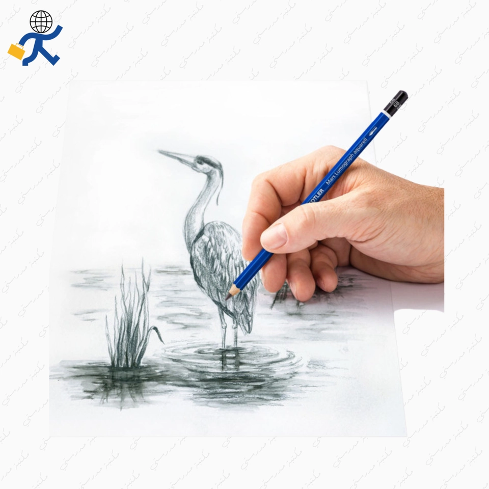 سيت تدرجات رصاص ستدلر 5 قلم 100 A G6