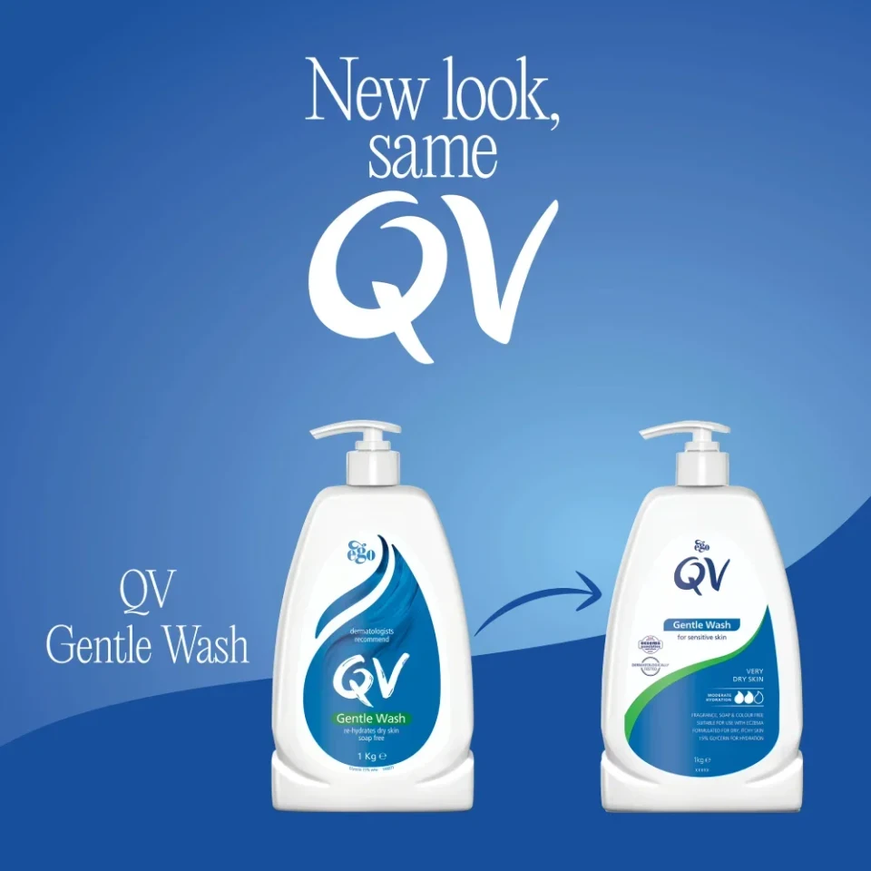 QV Gentle Wash For sensitive Skin 500g