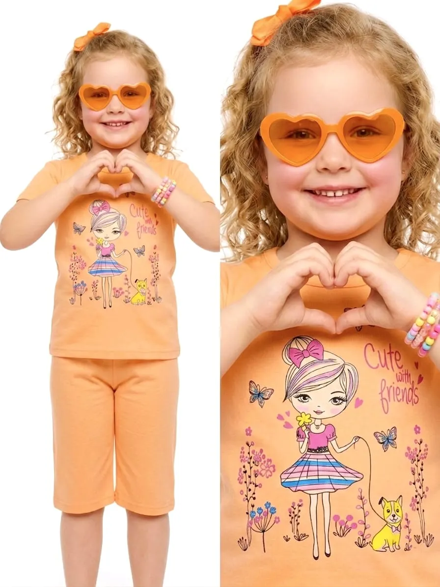 بيجمة الدلع الصيفية للبنات 🎀