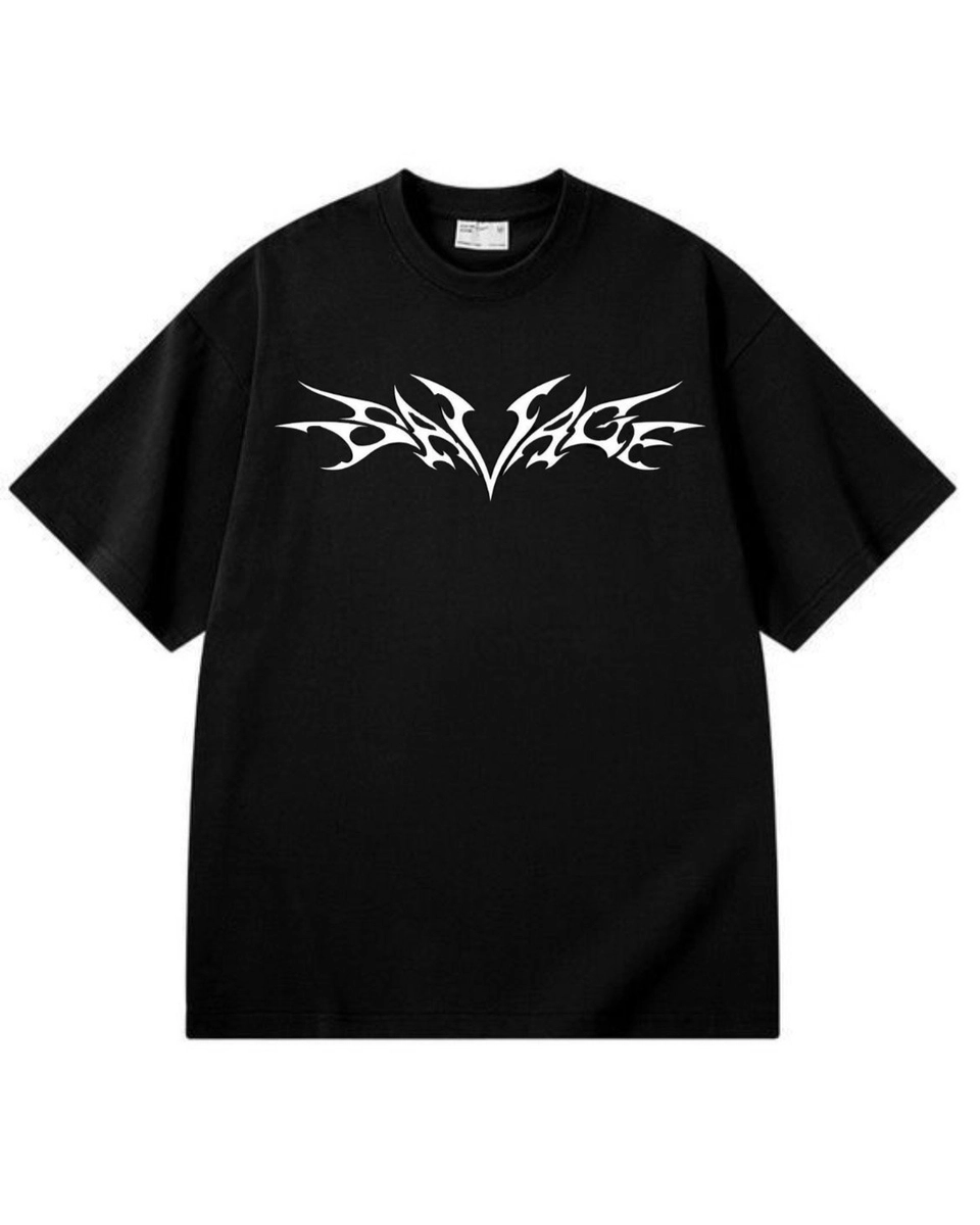 Savage simple black oversized fit