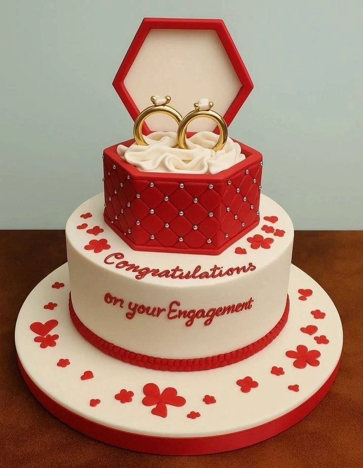 gâteau de fiançailles