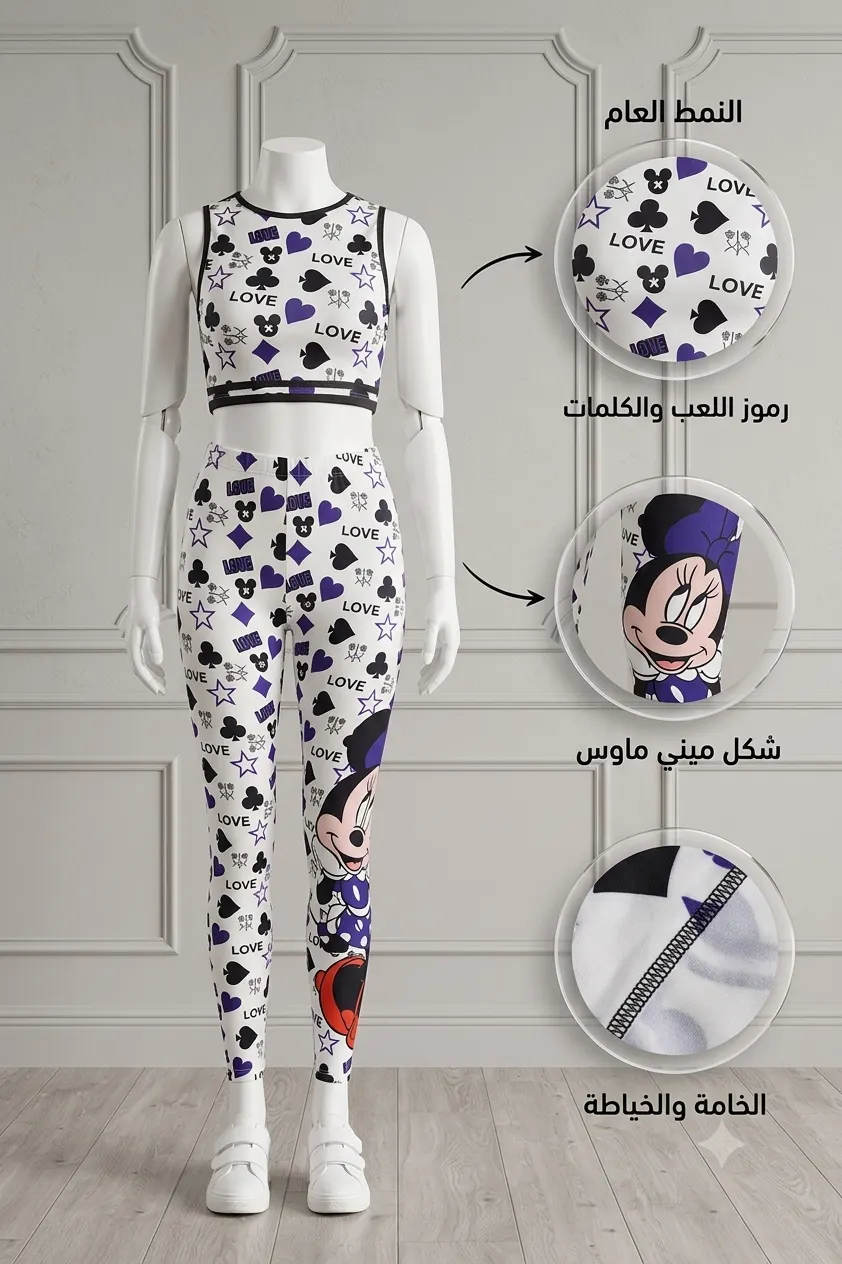 طقم رياضي مطبع