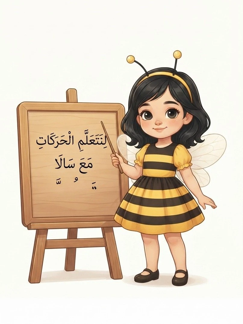 الكتاب الثاني(المستوى الاول) : لنتعلم الحركات مع سالا 