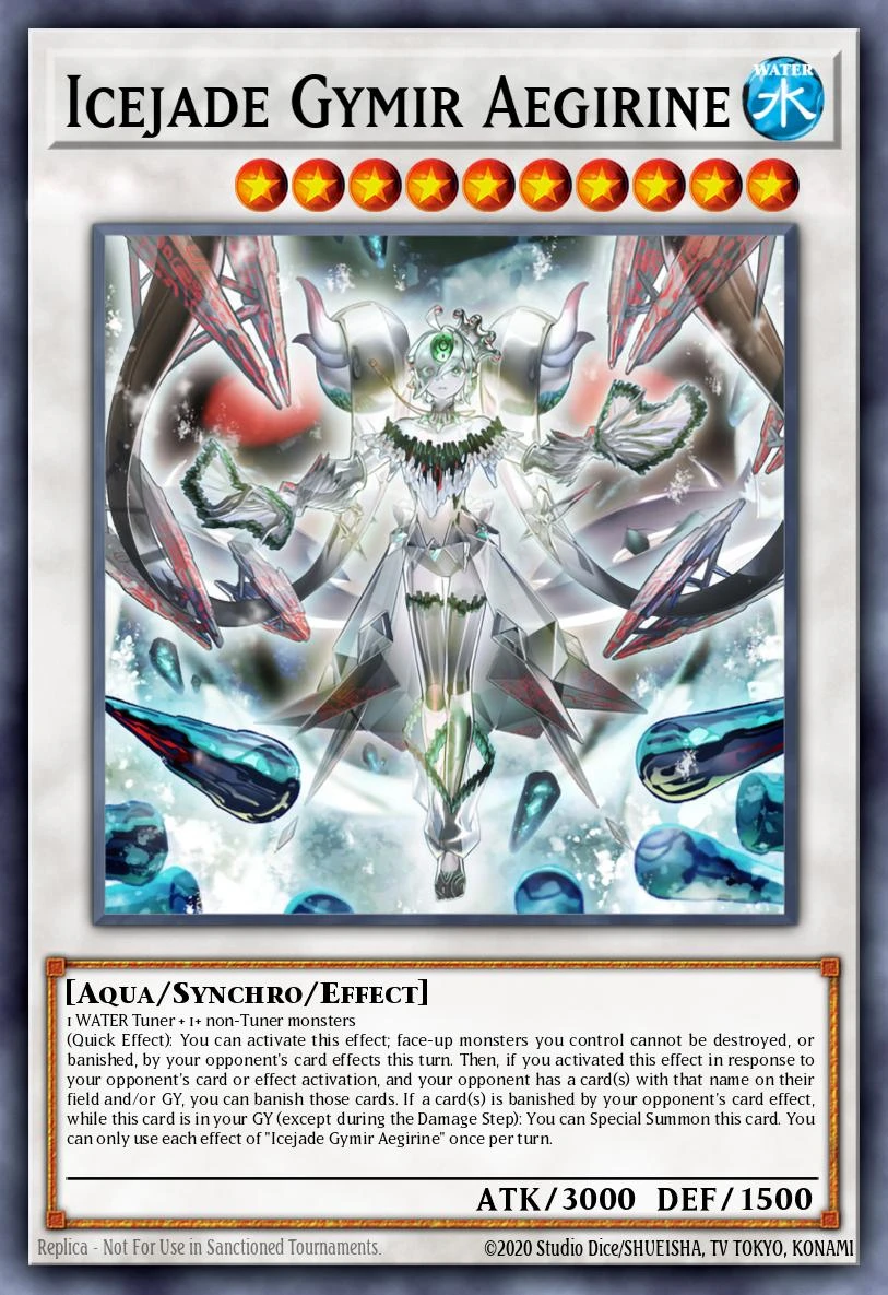 Icejade Gymir Aegirine - PHHY-EN038 - Ultra Rare - 1st Edition