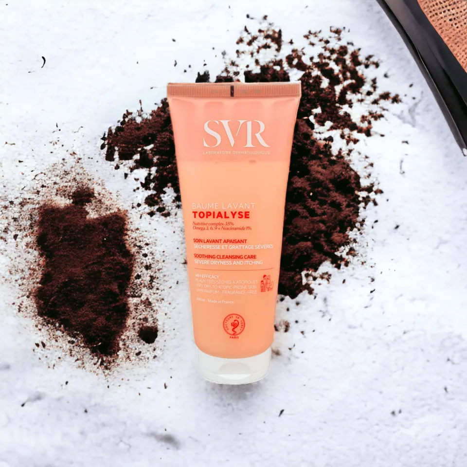 بلسم تنظيف للوجه والجسم من ماركة SVR