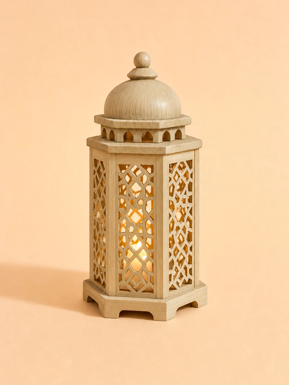 فانوس رمضان خشبي