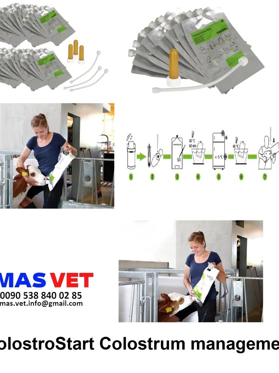 مجموعة إدارة اللبأ Colostro Start 10