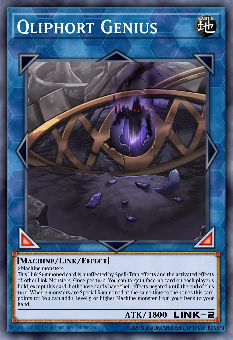 Qliphort Genius - EXFO-EN095 - Rare - 1st Edition