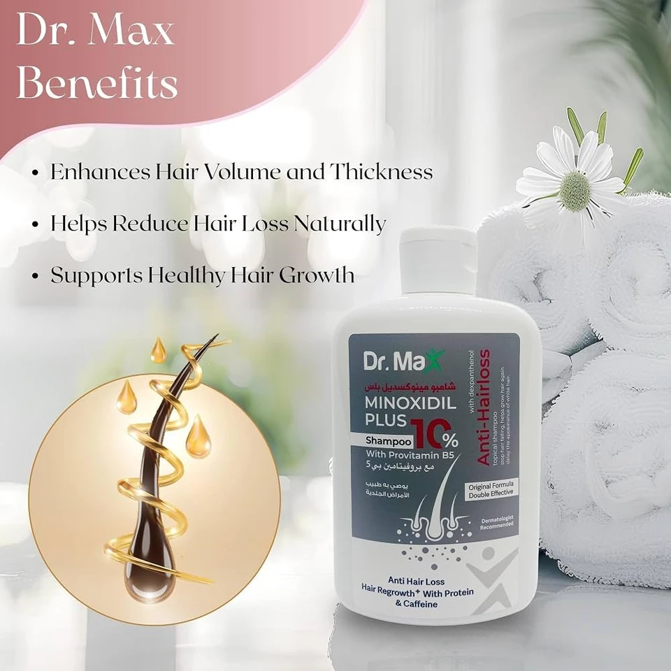 Dr.Max Anti-Hair loss Double Effective Formula Shampoo 200ml