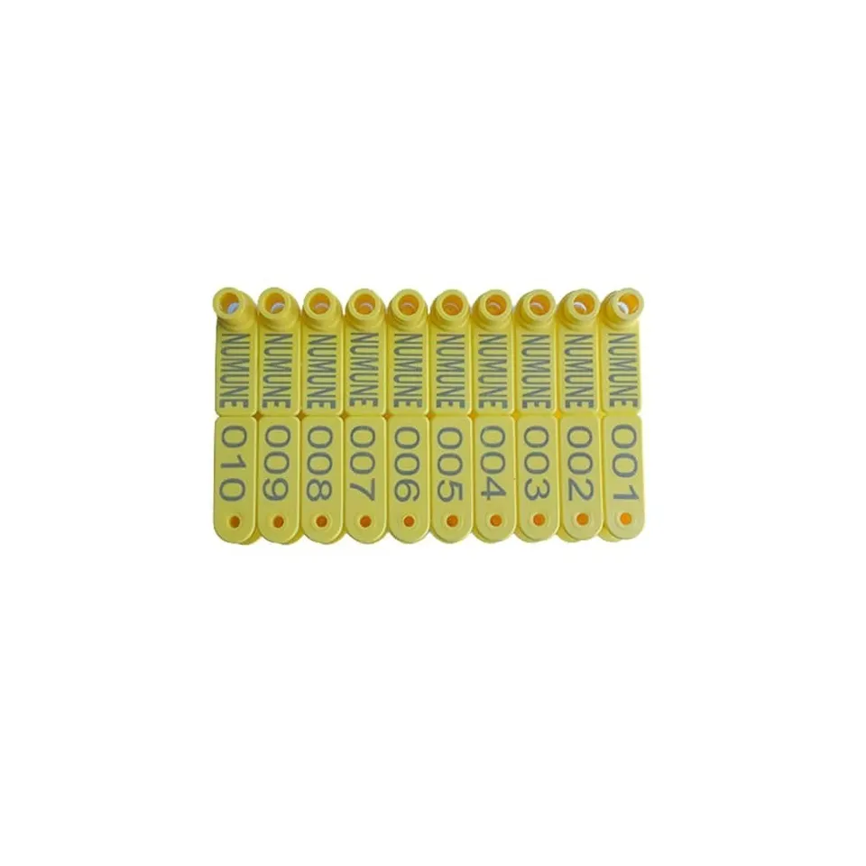 ارقام بطاقات الاذن اصبع للاغنام 