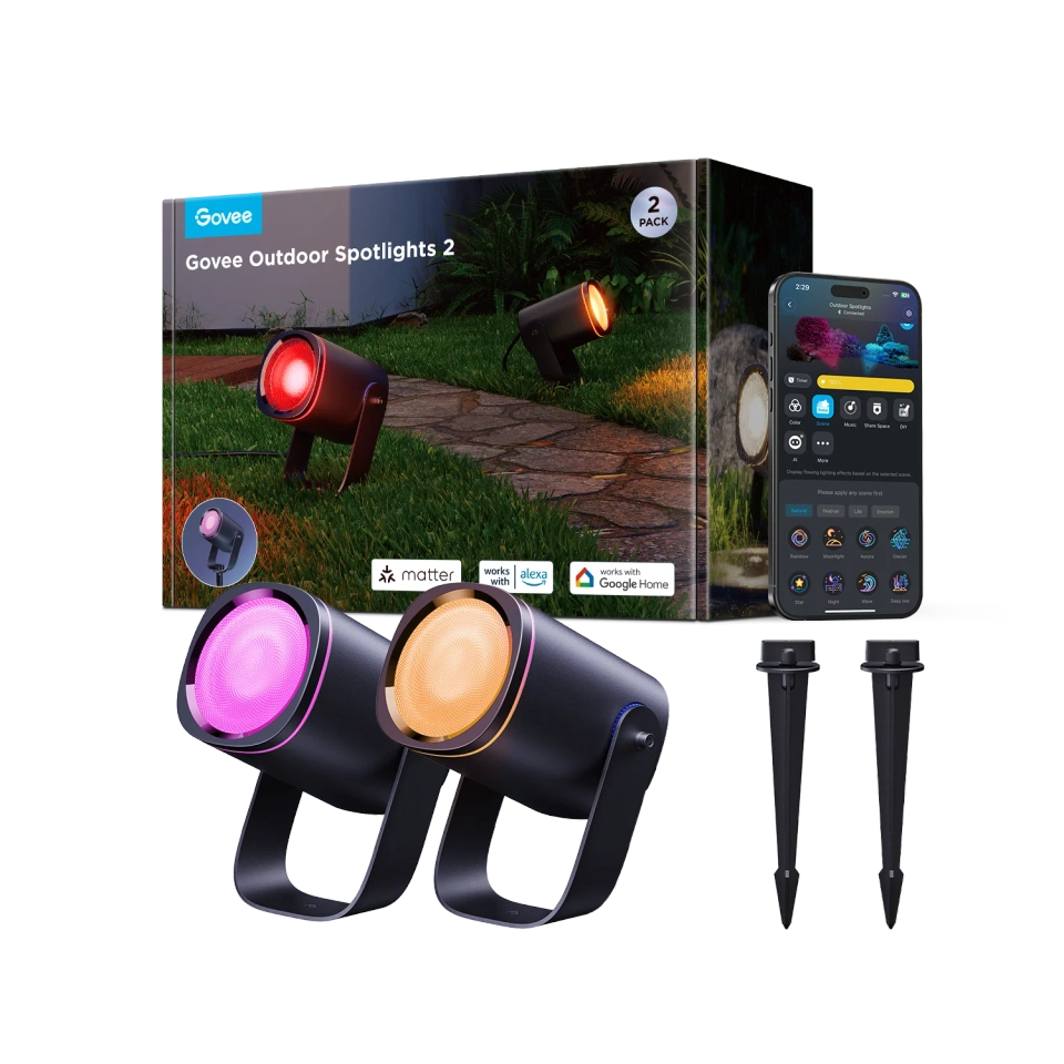 Govee Outdoor Spotlights 2