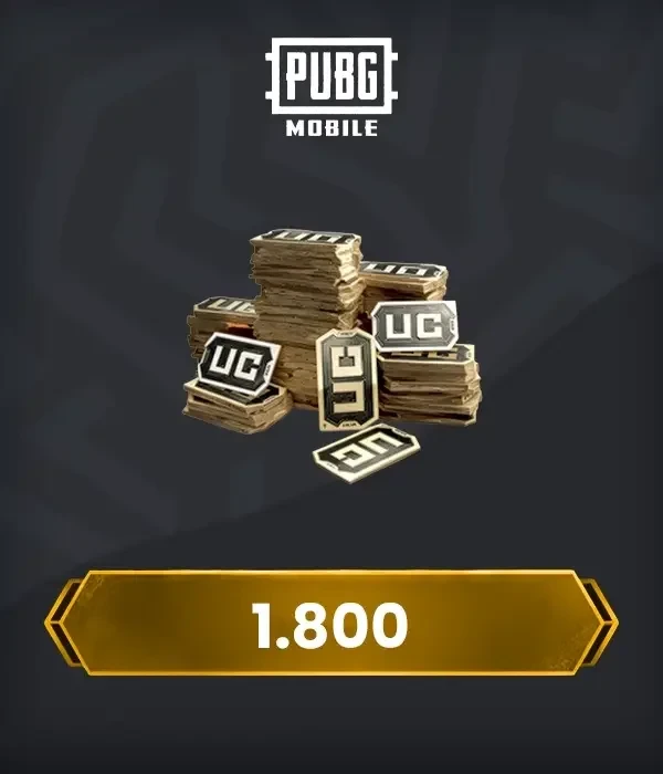 PUBG Mobile 1800 UC GLOBAL