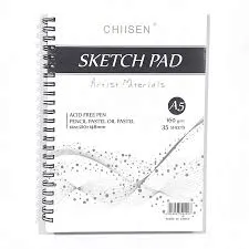 دفتر رسم  35 ورقة A5  تشيزن 