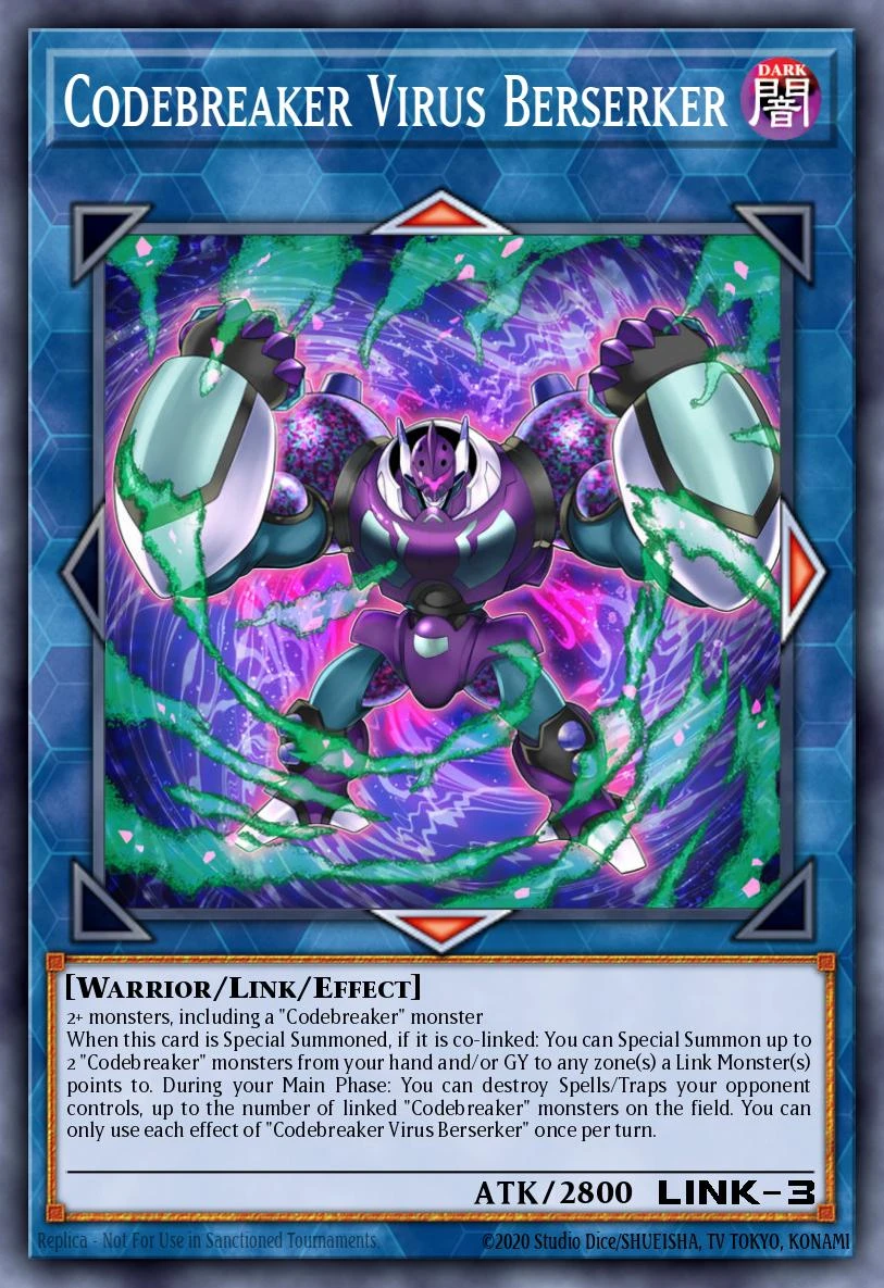 Codebreaker Virus Berserker - ETCO-EN051 - Common - 1st Edition