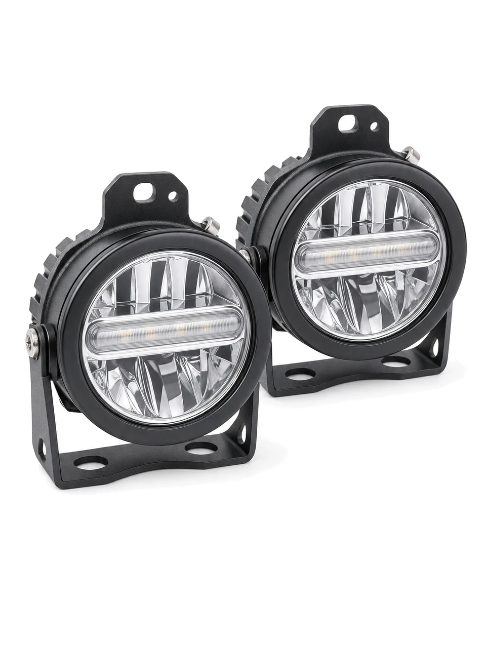 كشافات ضباب LED دائرية، زوج