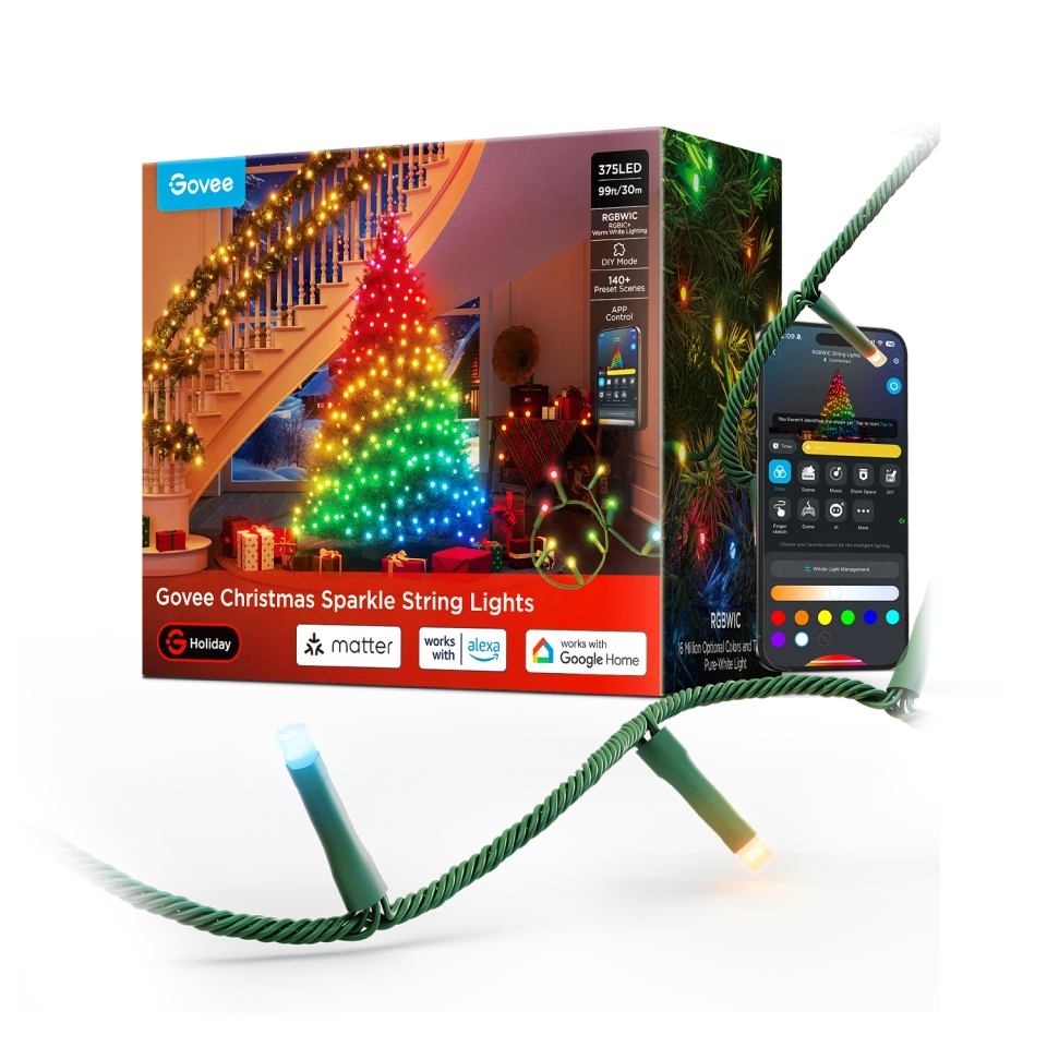 Govee Christmas Sparkle String Lights