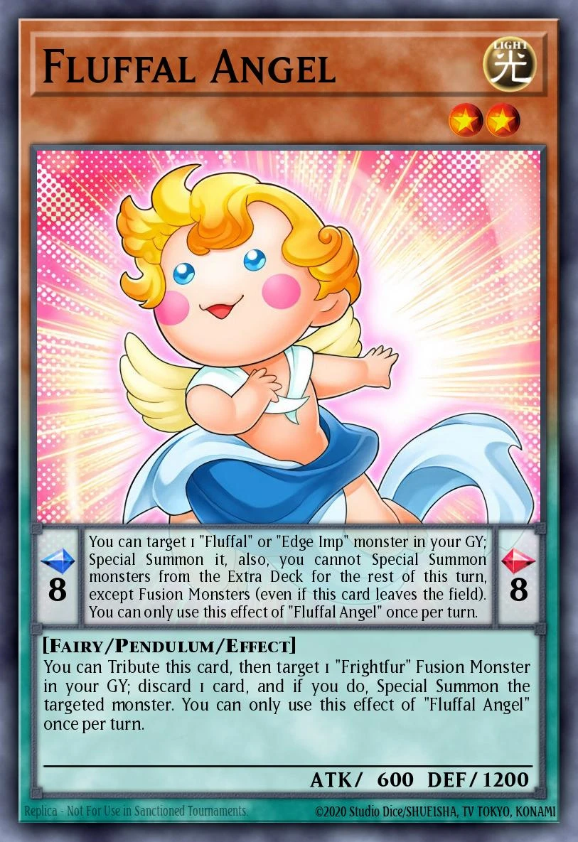 Fluffal Angel - TOCH-EN020 - Super Rare - 1st Edition