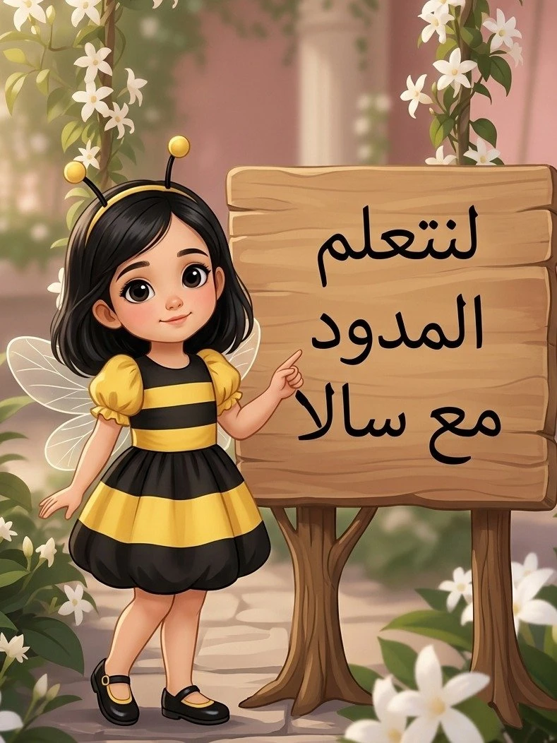 الكتاب الرابع(المستوى الاول) : لنتعلم المدود مع سالا 