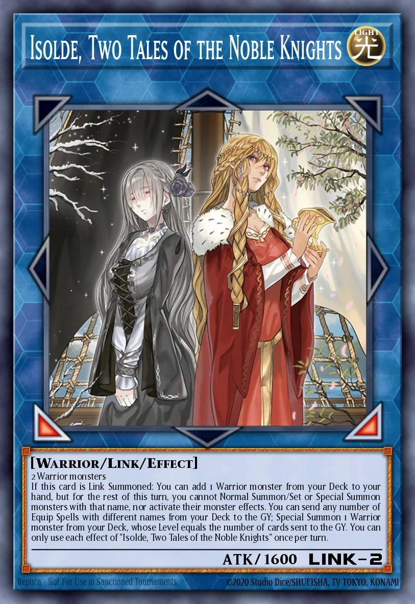 Isolde, Two Tales of the Noble Knights - EXFO-EN094 - Ultra Rare - 1st Edition