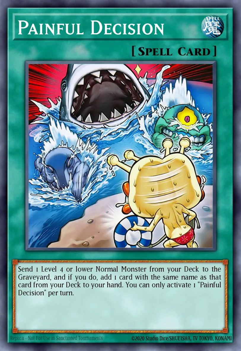 Painful Decision - SR04-EN027 -Common - 1st Edition