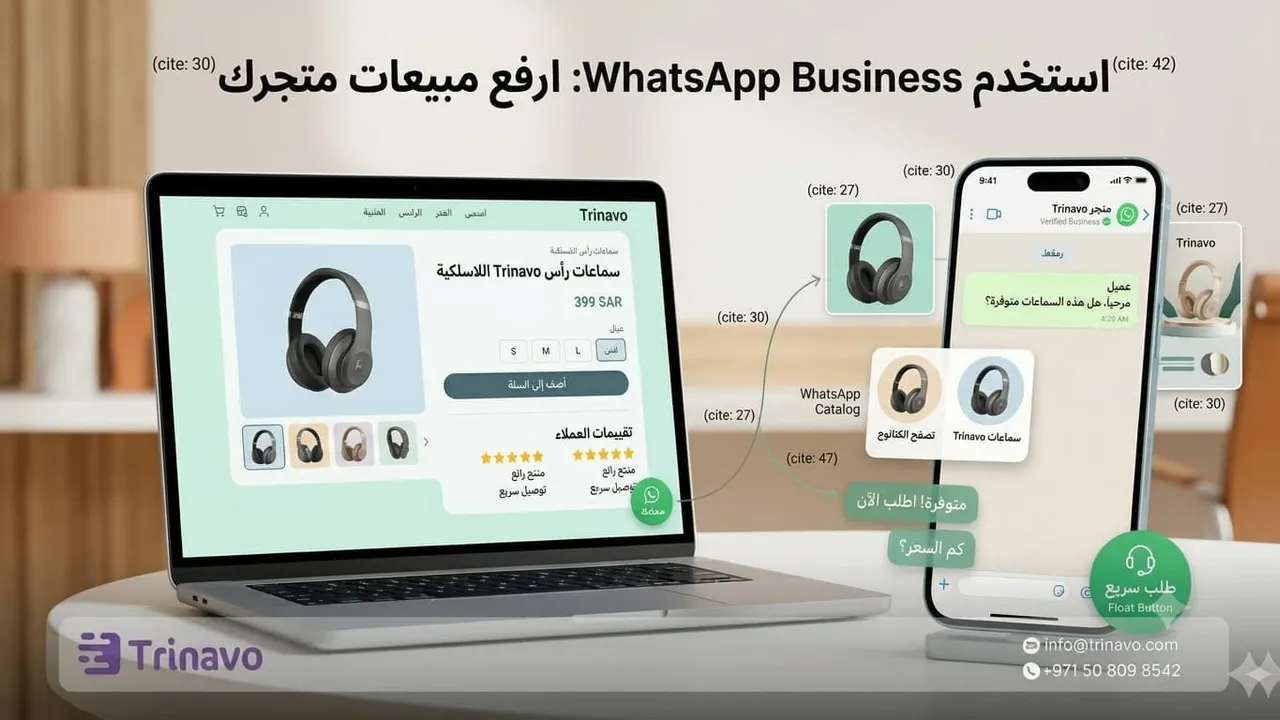مميزات واتساب بزنس: كيف تستخدمها في تسويق متجرك دون فوضى في الطلبات؟